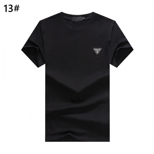 Prada T-Shirts Short Sleeved For Men #947379 $24.00 USD, Wholesale Replica Prada T-Shirts
