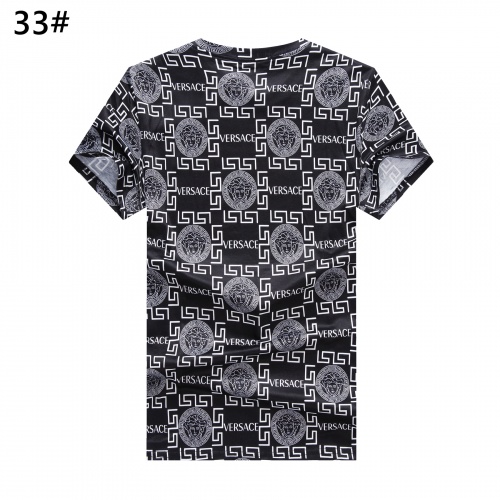 Replica Versace T-Shirts Short Sleeved For Men #947382 $24.00 USD for Wholesale