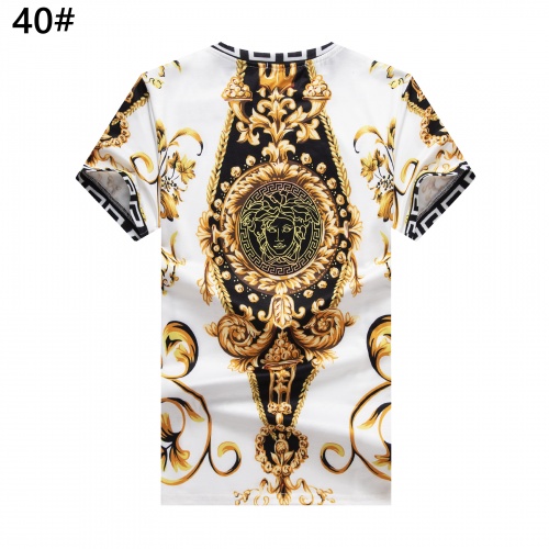 Replica Versace T-Shirts Short Sleeved For Men #947383 $24.00 USD for Wholesale