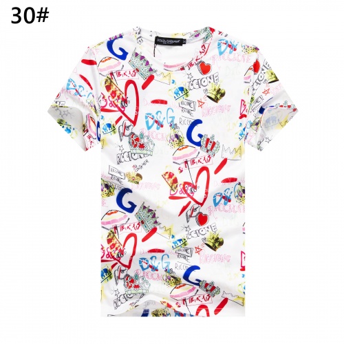 Dolce &amp; Gabbana D&amp;G T-Shirts Short Sleeved For Men #947391 $24.00 USD, Wholesale Replica Dolce &amp; Gabbana D&amp;G T-Shirts