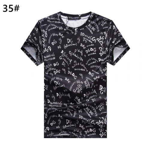 Dolce &amp; Gabbana D&amp;G T-Shirts Short Sleeved For Men #947394 $24.00 USD, Wholesale Replica Dolce &amp; Gabbana D&amp;G T-Shirts