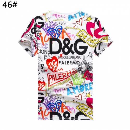 Replica Dolce & Gabbana D&G T-Shirts Short Sleeved For Men #947395 $24.00 USD for Wholesale