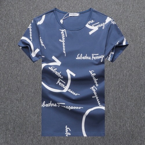 Ferragamo Salvatore FS T-Shirts Short Sleeved For Men #947508