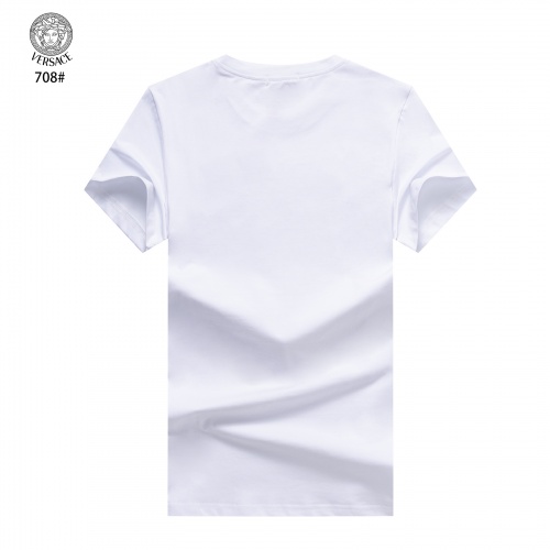 Replica Versace T-Shirts Short Sleeved For Men #947555 $24.00 USD for Wholesale