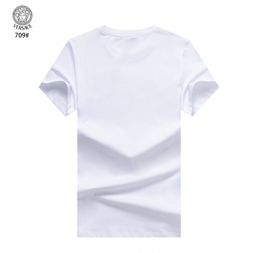 Replica Versace T-Shirts Short Sleeved For Men #947557 $24.00 USD for Wholesale