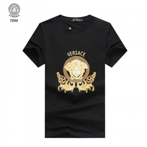 Versace T-Shirts Short Sleeved For Men #947558 $24.00 USD, Wholesale Replica Versace T-Shirts