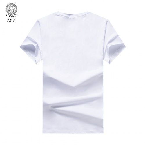 Replica Versace T-Shirts Short Sleeved For Men #947561 $24.00 USD for Wholesale