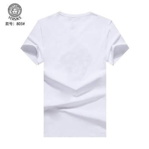 Replica Versace T-Shirts Short Sleeved For Men #947569 $24.00 USD for Wholesale