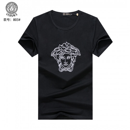 Versace T-Shirts Short Sleeved For Men #947570 $24.00 USD, Wholesale Replica Versace T-Shirts