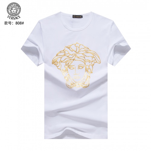 Versace T-Shirts Short Sleeved For Men #947571 $24.00 USD, Wholesale Replica Versace T-Shirts