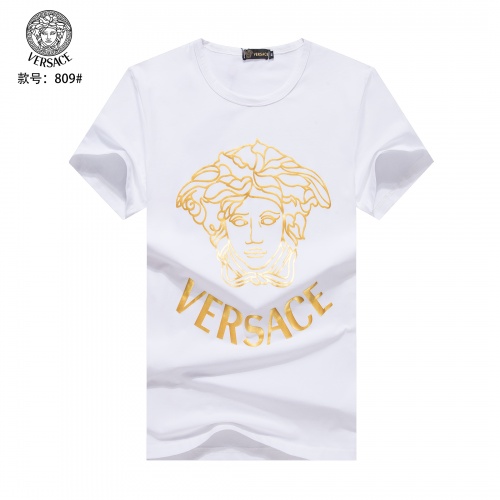 Versace T-Shirts Short Sleeved For Men #947573 $24.00 USD, Wholesale Replica Versace T-Shirts