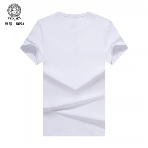 Replica Versace T-Shirts Short Sleeved For Men #947573 $24.00 USD for Wholesale