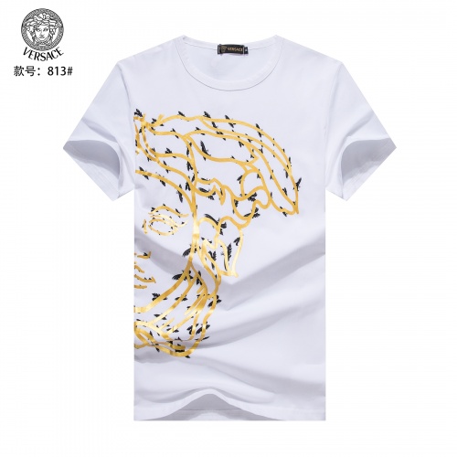 Versace T-Shirts Short Sleeved For Men #947577 $24.00 USD, Wholesale Replica Versace T-Shirts
