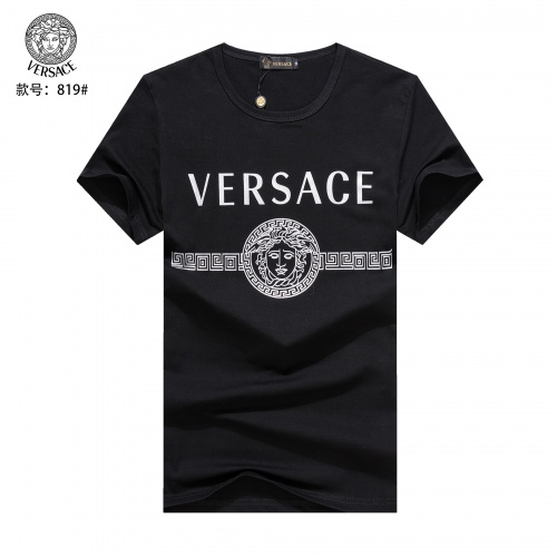 Versace T-Shirts Short Sleeved For Men #947580 $24.00 USD, Wholesale Replica Versace T-Shirts