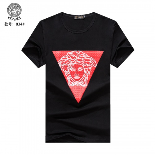 Versace T-Shirts Short Sleeved For Men #947584 $24.00 USD, Wholesale Replica Versace T-Shirts