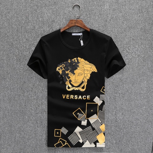 Versace T-Shirts Short Sleeved For Men #947597 $24.00 USD, Wholesale Replica Versace T-Shirts