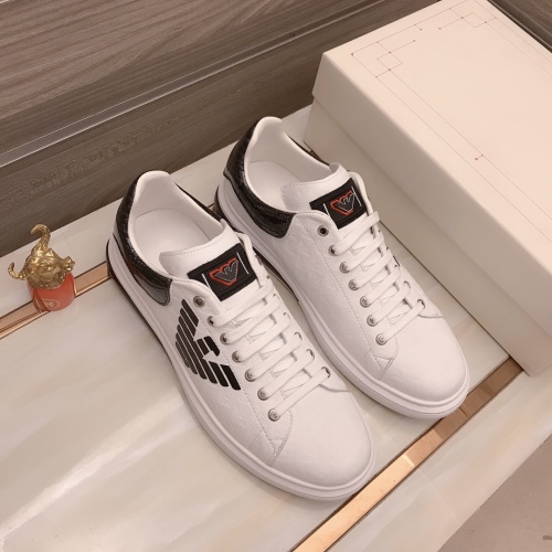 Replica Armani Casual Shoes For Men #947652 $76.00 USD for Wholesale