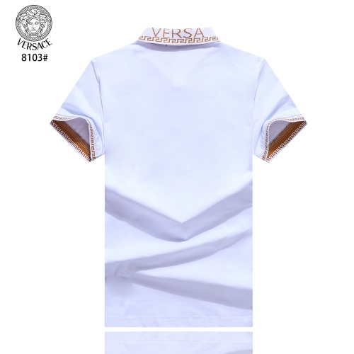 Replica Versace T-Shirts Short Sleeved For Men #947680 $27.00 USD for Wholesale