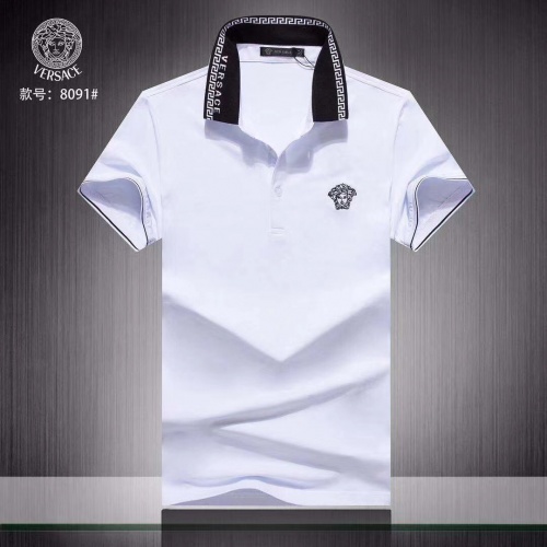 Versace T-Shirts Short Sleeved For Men #947683 $27.00 USD, Wholesale Replica Versace T-Shirts