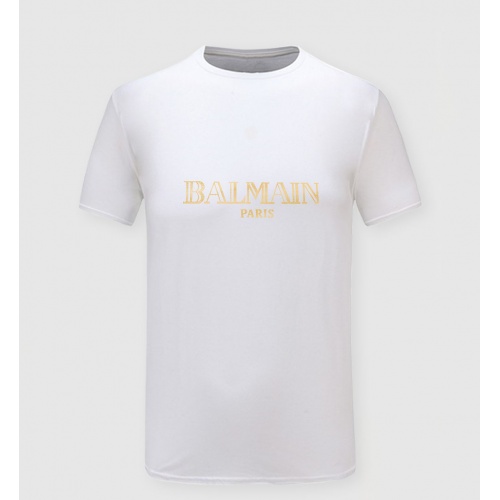 Balmain T-Shirts Short Sleeved For Men #947786 $27.00 USD, Wholesale Replica Balmain T-Shirts