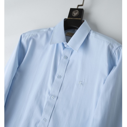 Replica Burberry Shirts Long Sleeved For Men #947888 $38.00 USD for Wholesale