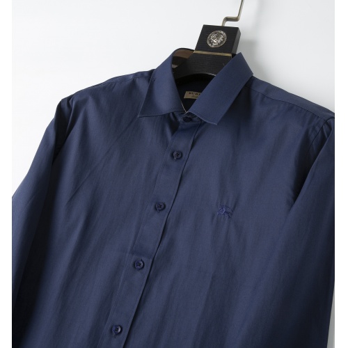 Replica Burberry Shirts Long Sleeved For Men #947890 $38.00 USD for Wholesale