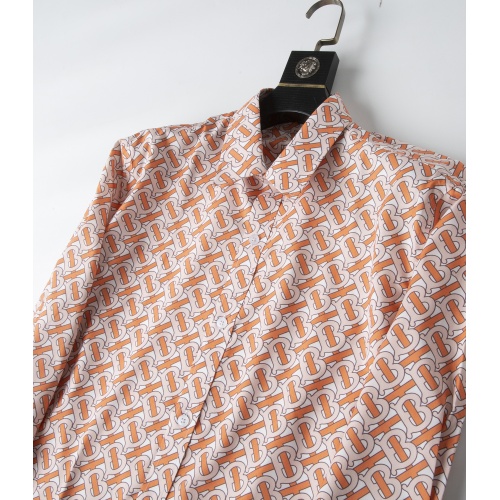Replica Burberry Shirts Long Sleeved For Men #947911 $38.00 USD for Wholesale