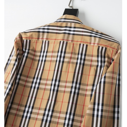 Replica Burberry Shirts Long Sleeved For Men #947921 $36.00 USD for Wholesale