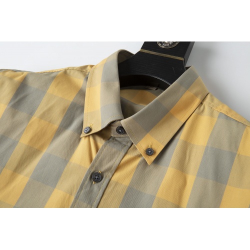 Replica Burberry Shirts Long Sleeved For Men #947926 $36.00 USD for Wholesale