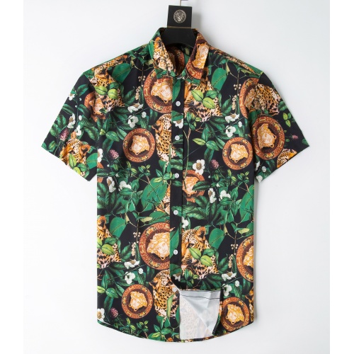 Versace Shirts Short Sleeved For Men #947931 $32.00 USD, Wholesale Replica Versace Shirts