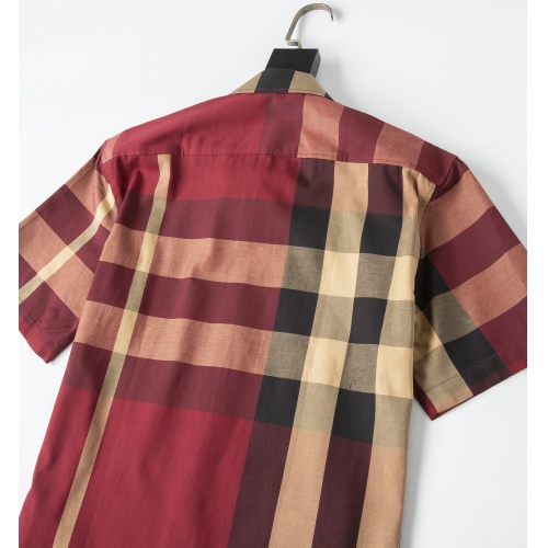 Replica Burberry Shirts Short Sleeved For Men #947937 $32.00 USD for Wholesale