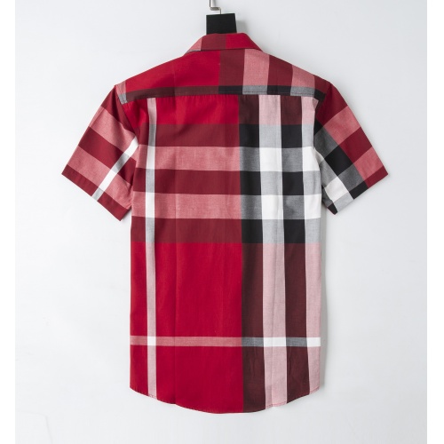 Replica Burberry Shirts Short Sleeved For Men #947938 $32.00 USD for Wholesale
