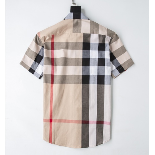 Replica Burberry Shirts Short Sleeved For Men #947939 $32.00 USD for Wholesale