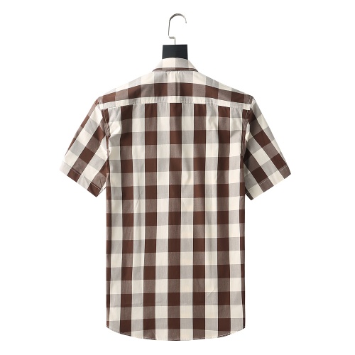 Replica Burberry Shirts Short Sleeved For Men #947942 $32.00 USD for Wholesale