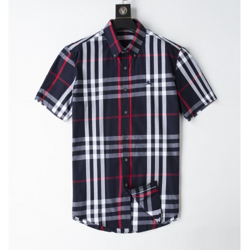 Burberry Shirts Short Sleeved For Men #947945 $32.00 USD, Wholesale Replica Burberry Shirts