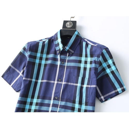 Replica Burberry Shirts Short Sleeved For Men #947946 $32.00 USD for Wholesale
