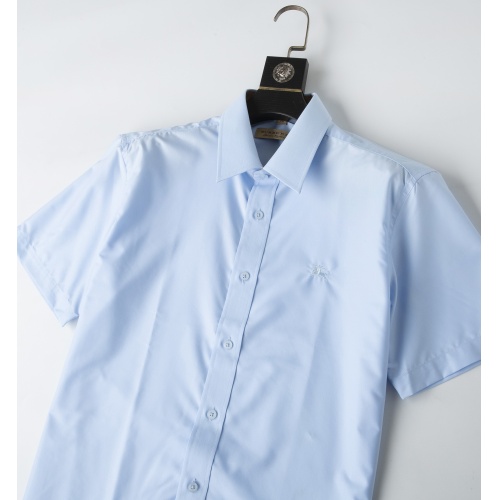 Replica Burberry Shirts Short Sleeved For Men #947950 $32.00 USD for Wholesale