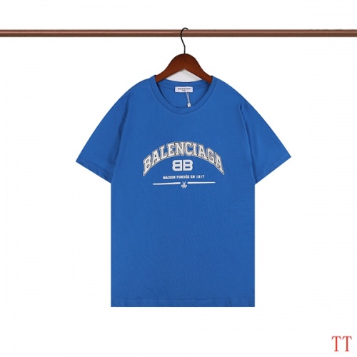 Balenciaga T-Shirts Short Sleeved For Unisex #947962 $29.00 USD, Wholesale Replica Balenciaga T-Shirts