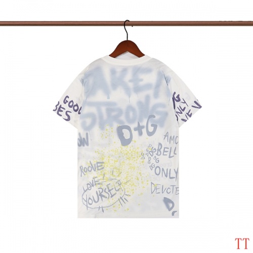 Replica Dolce & Gabbana D&G T-Shirts Short Sleeved For Men #947977 $27.00 USD for Wholesale