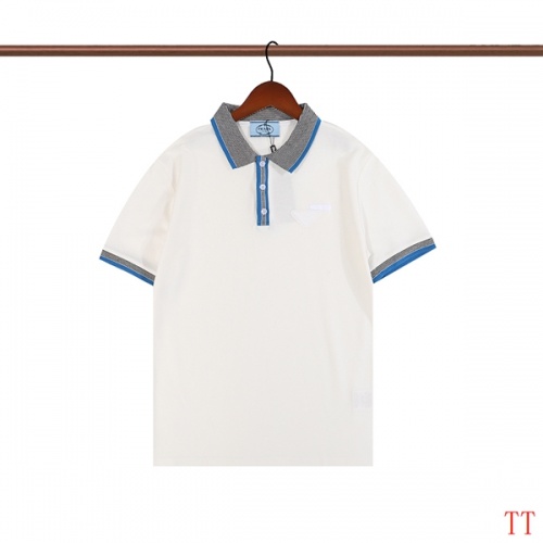 Prada T-Shirts Short Sleeved For Men #948006 $40.00 USD, Wholesale Replica Prada T-Shirts