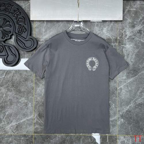 Replica Chrome Hearts T-Shirts Short Sleeved For Men #948021 $32.00 USD for Wholesale