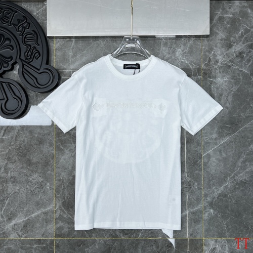Replica Chrome Hearts T-Shirts Short Sleeved For Men #948025 $36.00 USD for Wholesale