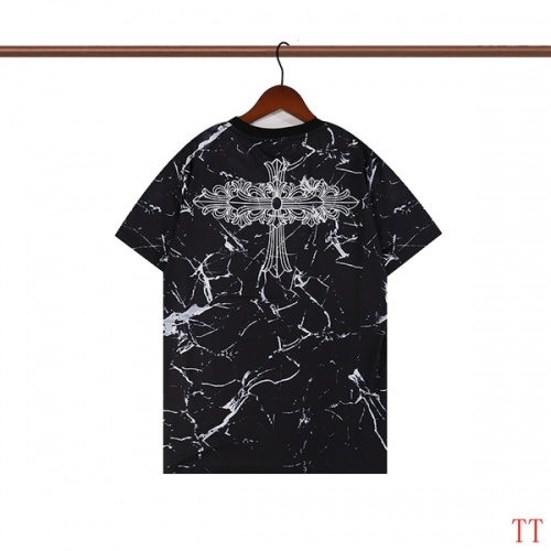 Replica Chrome Hearts T-Shirts Short Sleeved For Men #948035 $32.00 USD for Wholesale