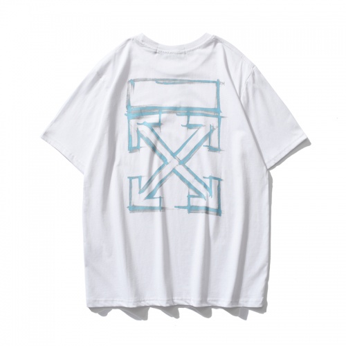 Off-White T-Shirts Short Sleeved For Men #948045 $27.00 USD, Wholesale Replica Off-White T-Shirts