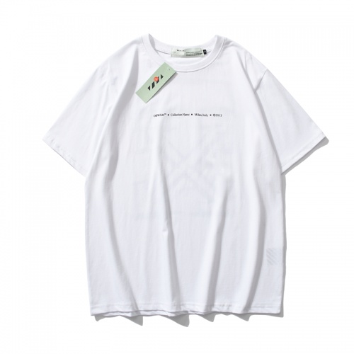 Replica Off-White T-Shirts Short Sleeved For Men #948045 $27.00 USD for Wholesale