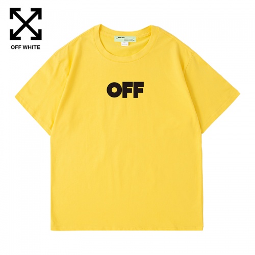 Replica Off-White T-Shirts Short Sleeved For Men #948046 $27.00 USD for Wholesale