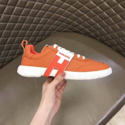 Replica Hermes Casual Shoes For Men #948106 $80.00 USD for Wholesale