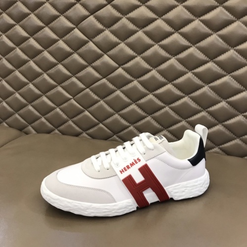 Replica Hermes Casual Shoes For Men #948107 $80.00 USD for Wholesale