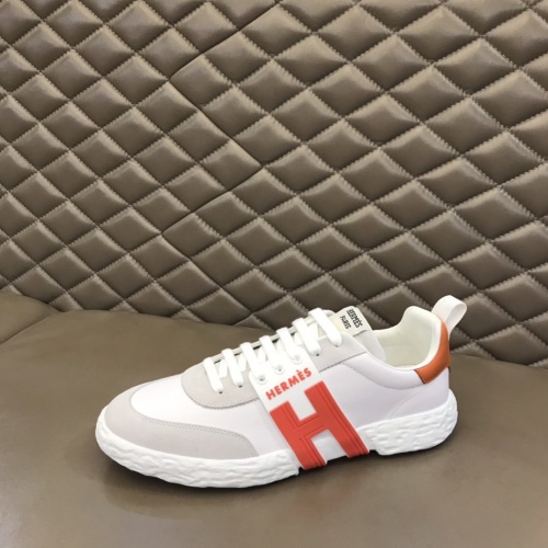 Replica Hermes Casual Shoes For Men #948108 $80.00 USD for Wholesale