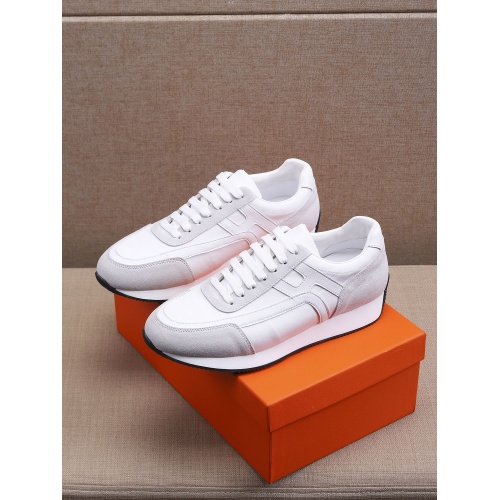 Replica Hermes Casual Shoes For Men #948115 $76.00 USD for Wholesale
